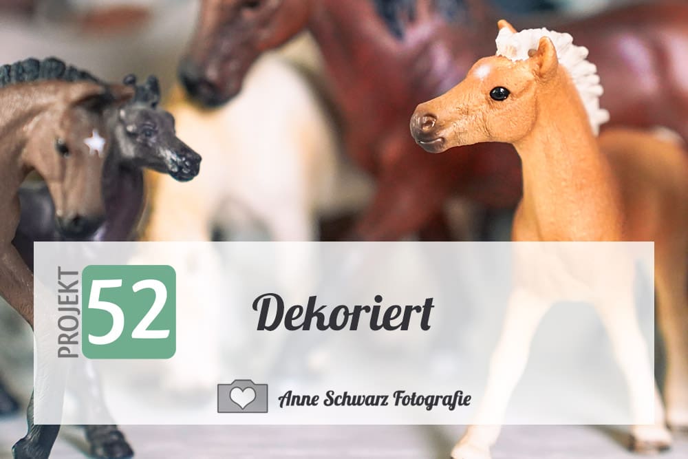Projekt 52 - Dekoriert - Schleichpferde