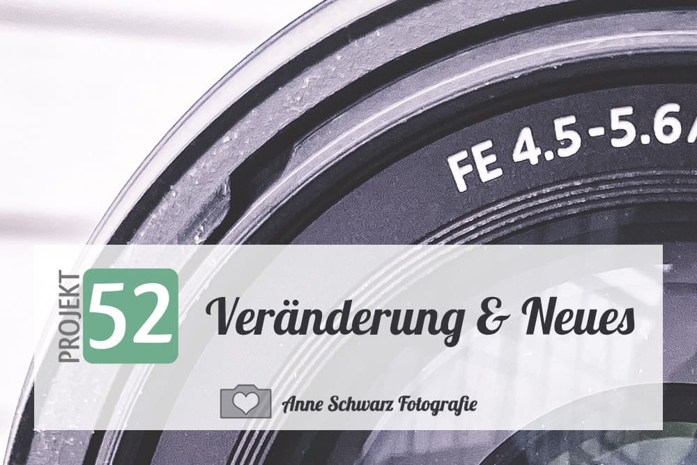 Projekt 52 - Veränderung & Neues